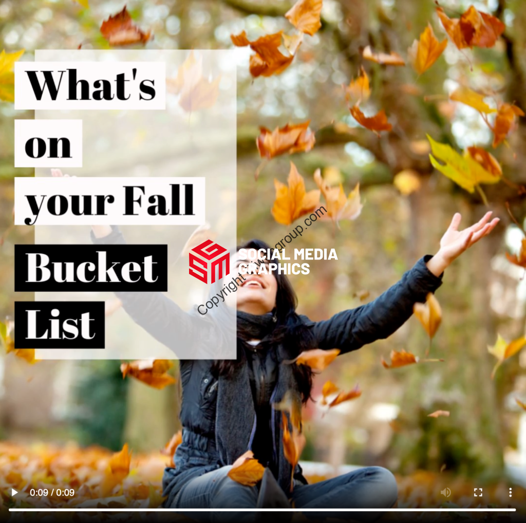 Whats on your Fall Bucket List